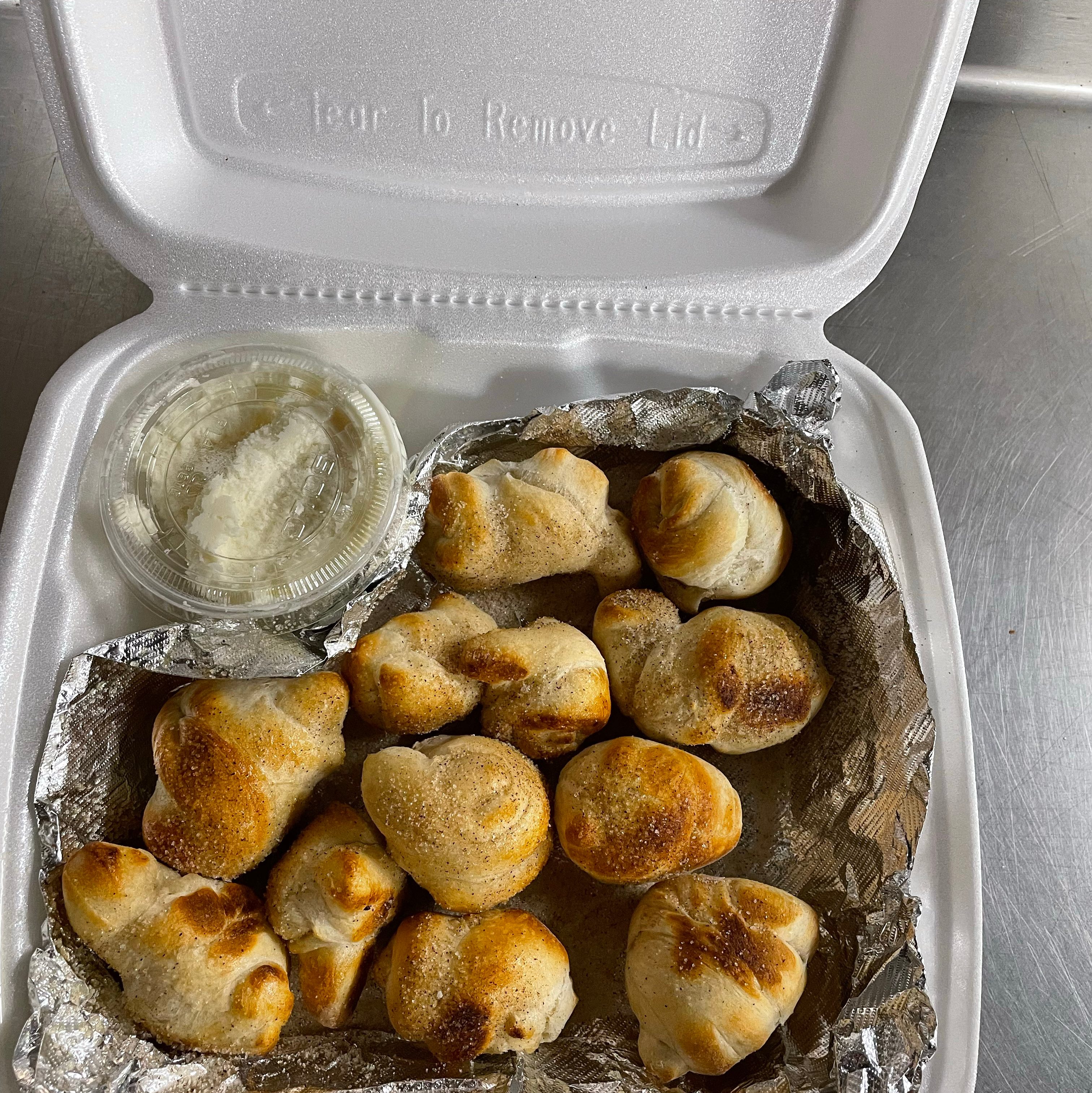 Cinnamon & Sugar Knots.