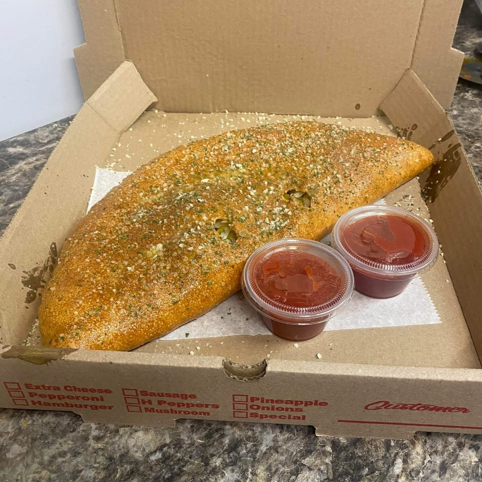 Angry Gyro with Ranch Calzone.