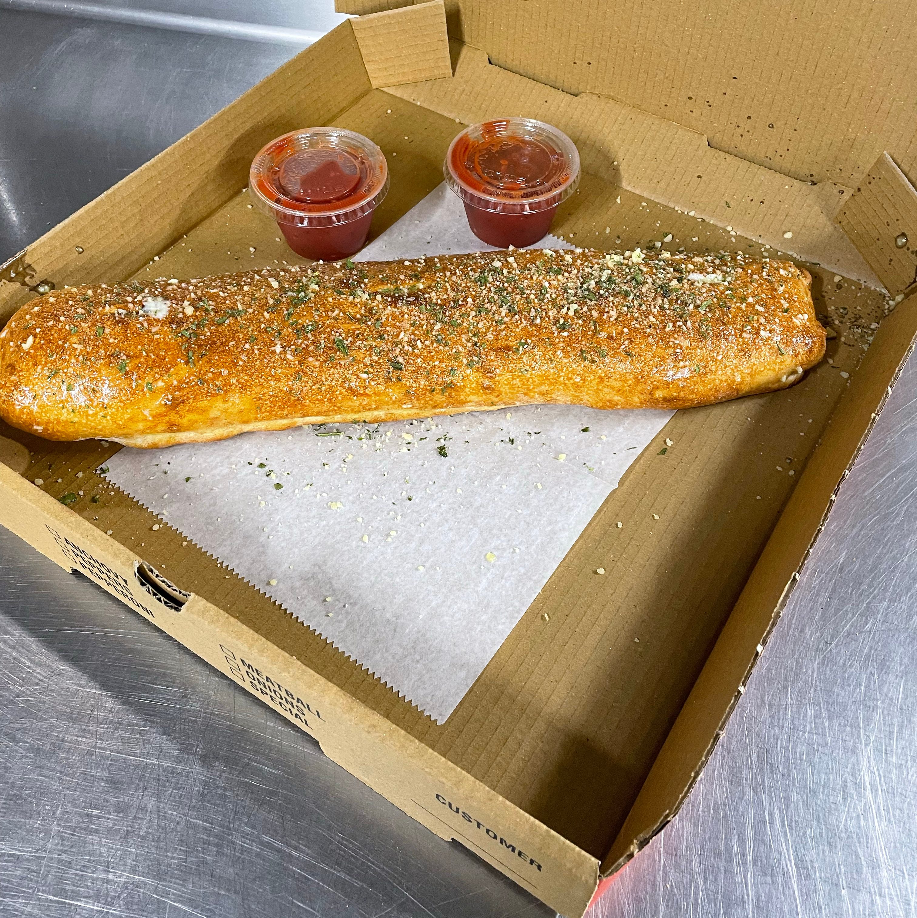 Sausage & Banana Peppers Roll.