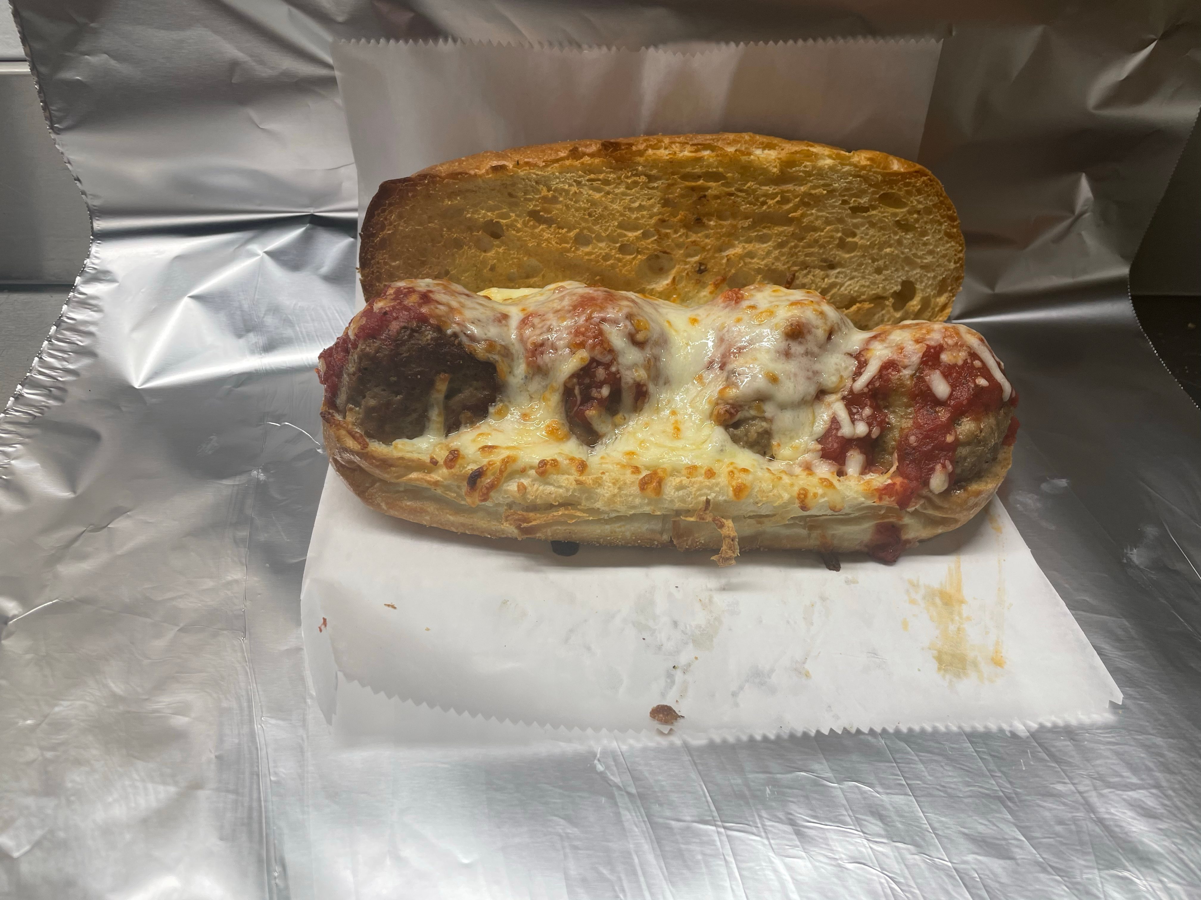 Gram's Meatball Sub.