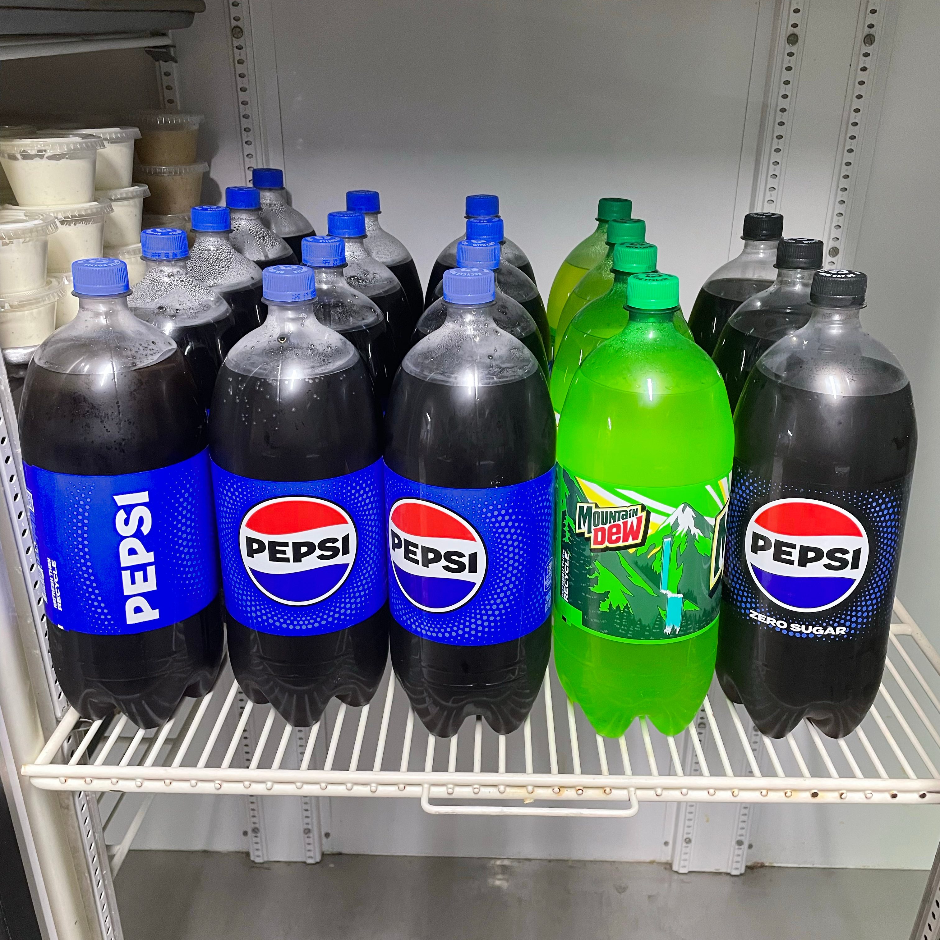 2 Liter Soda Bottle.