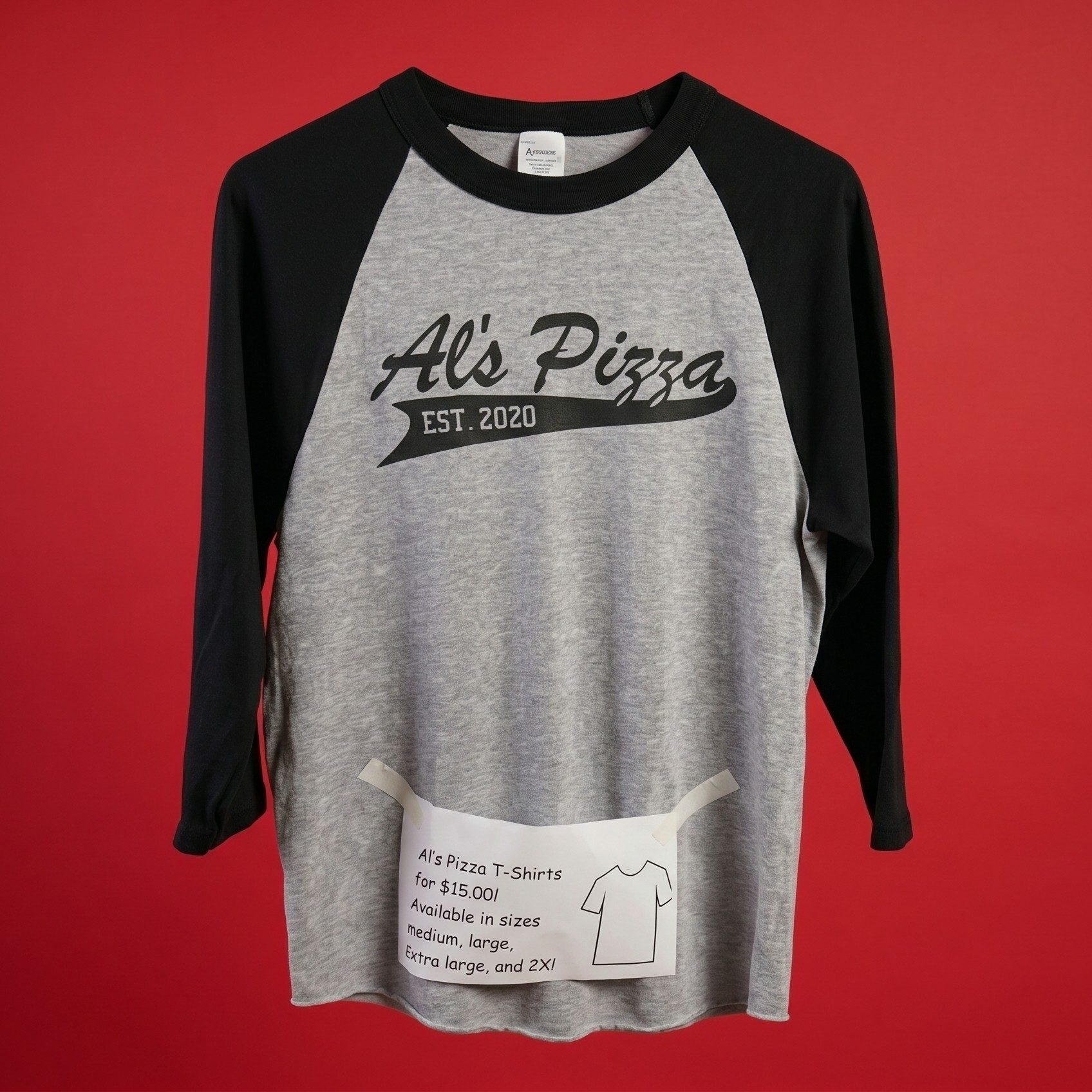 Al's Pizza Shirt.