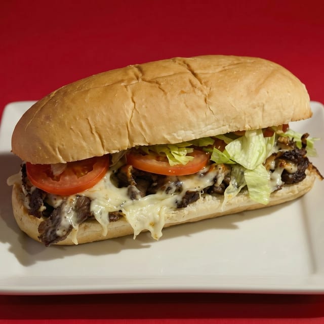 Steak & Cheese Sub.