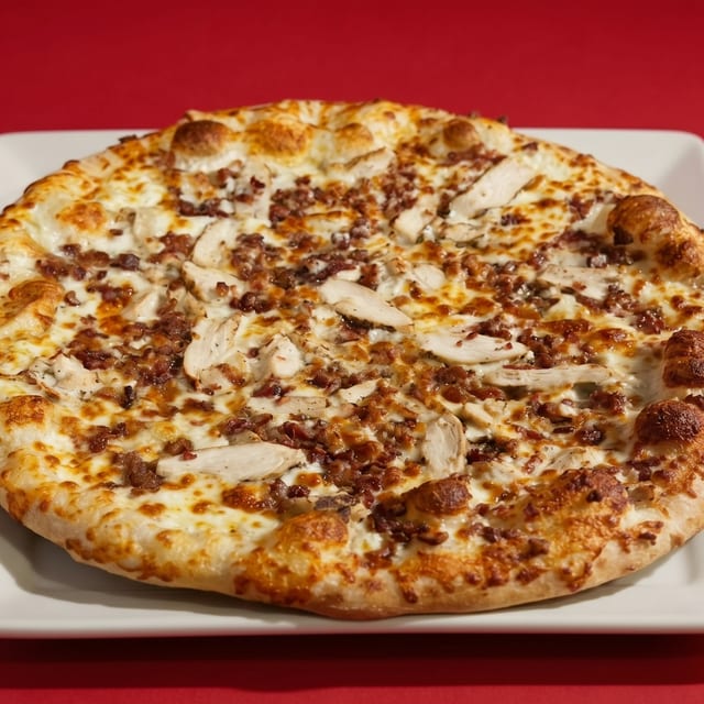 Chicken Bacon Ranch PIZZA.