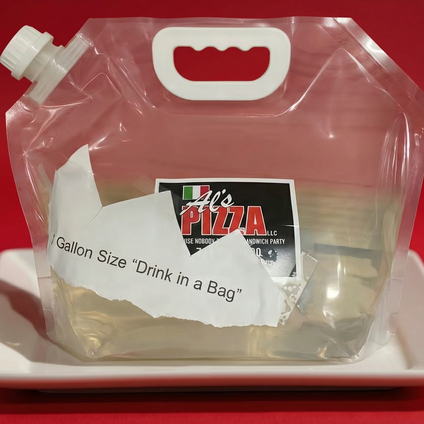 Gallon Sized Fountain Drink.