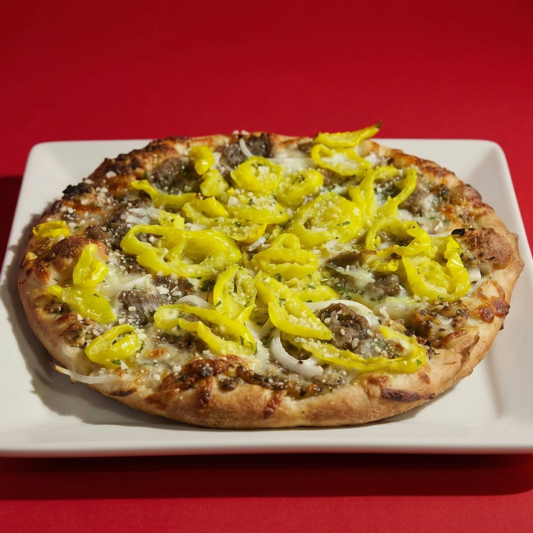 Angry Gyro Pizza.