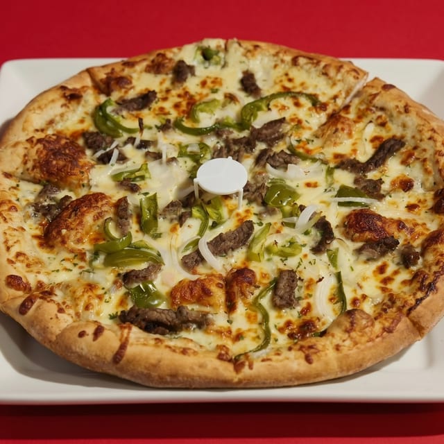 Philly Steak PIZZA.