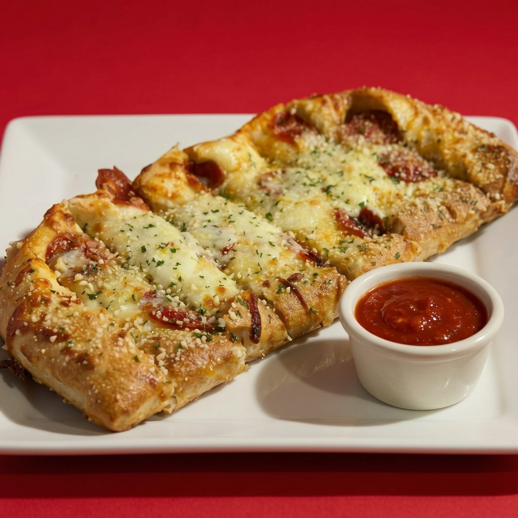 Stuffed Cheesy Bread.