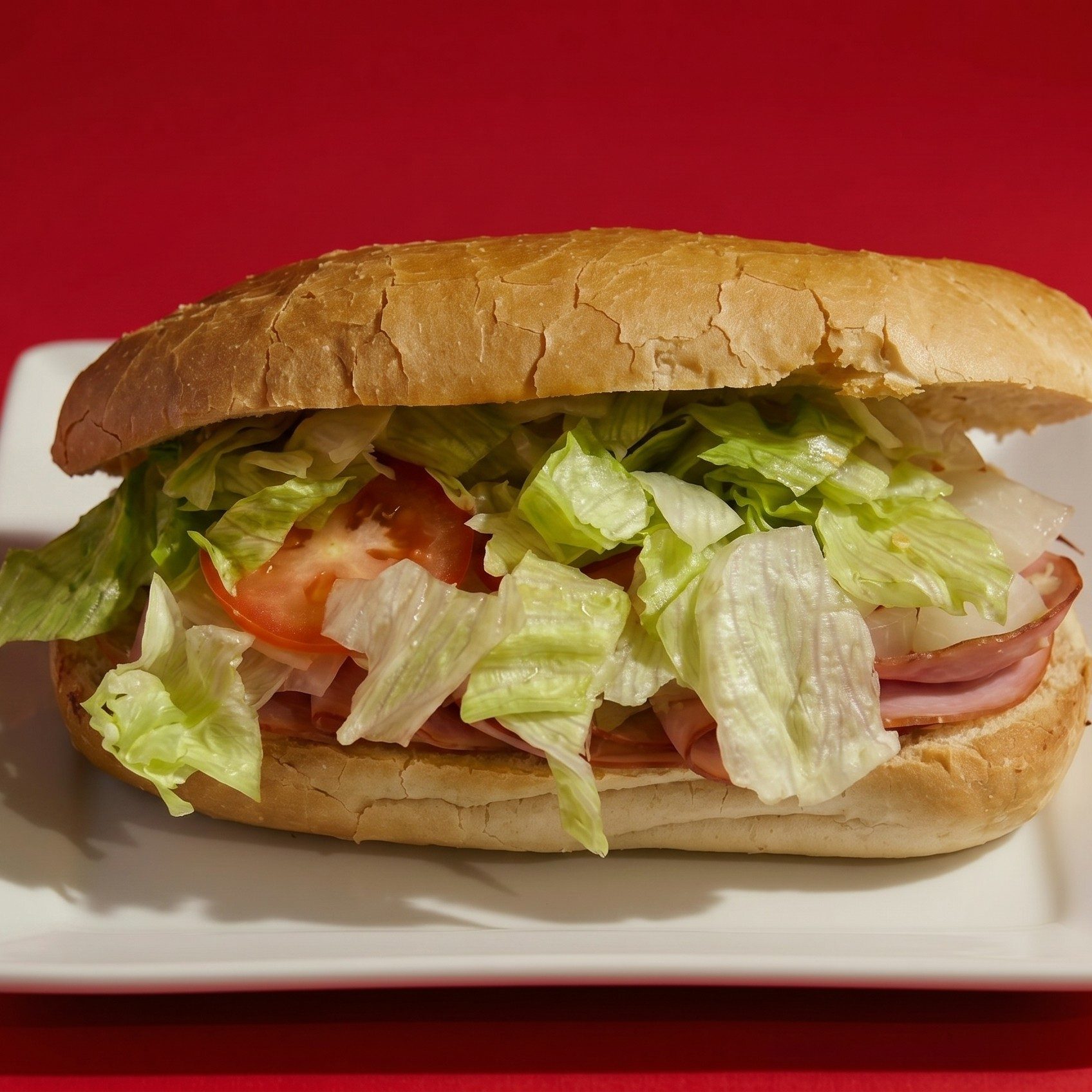Ham & Cheese Sub.