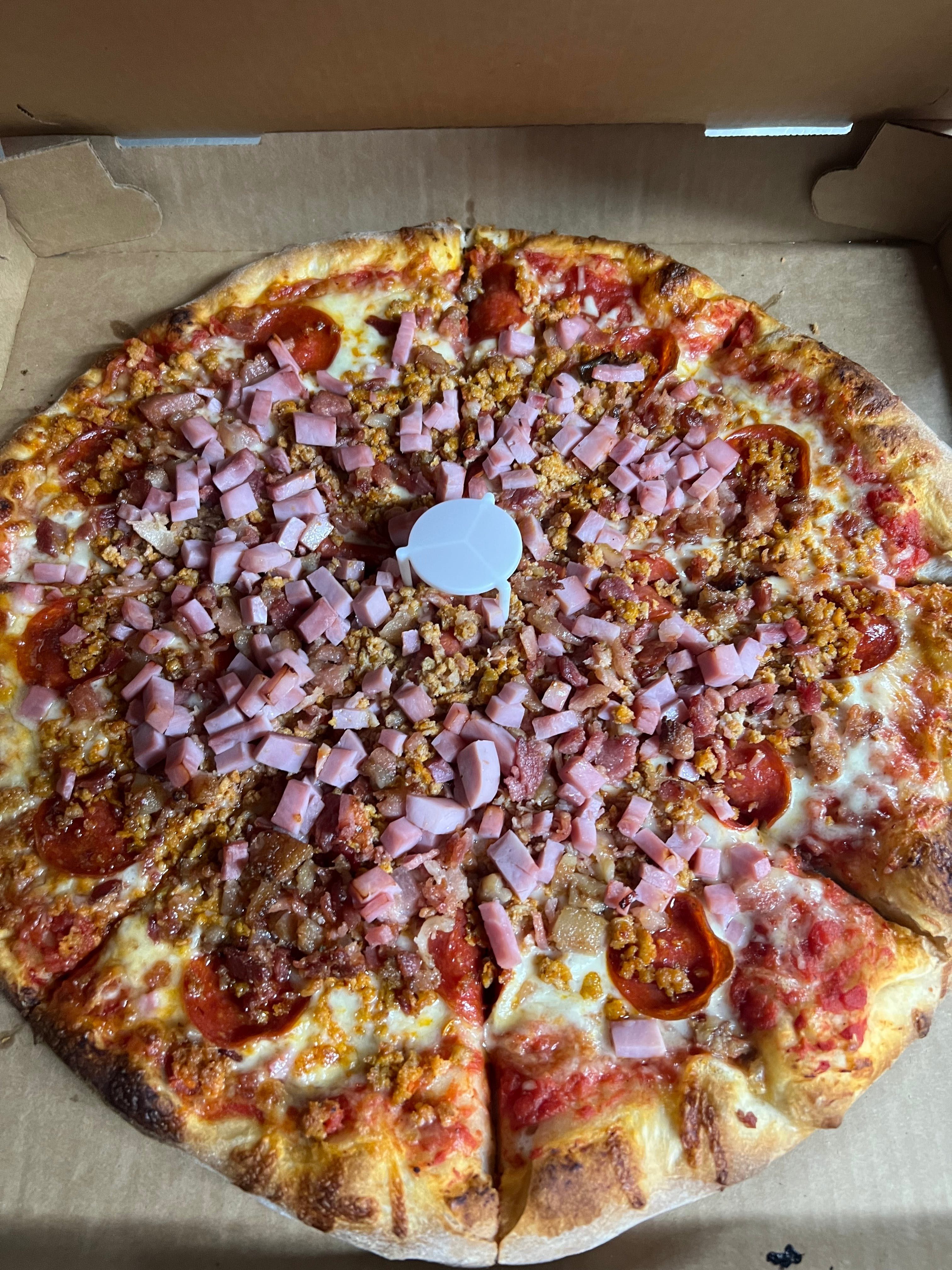 Meat Lovers Pizza.