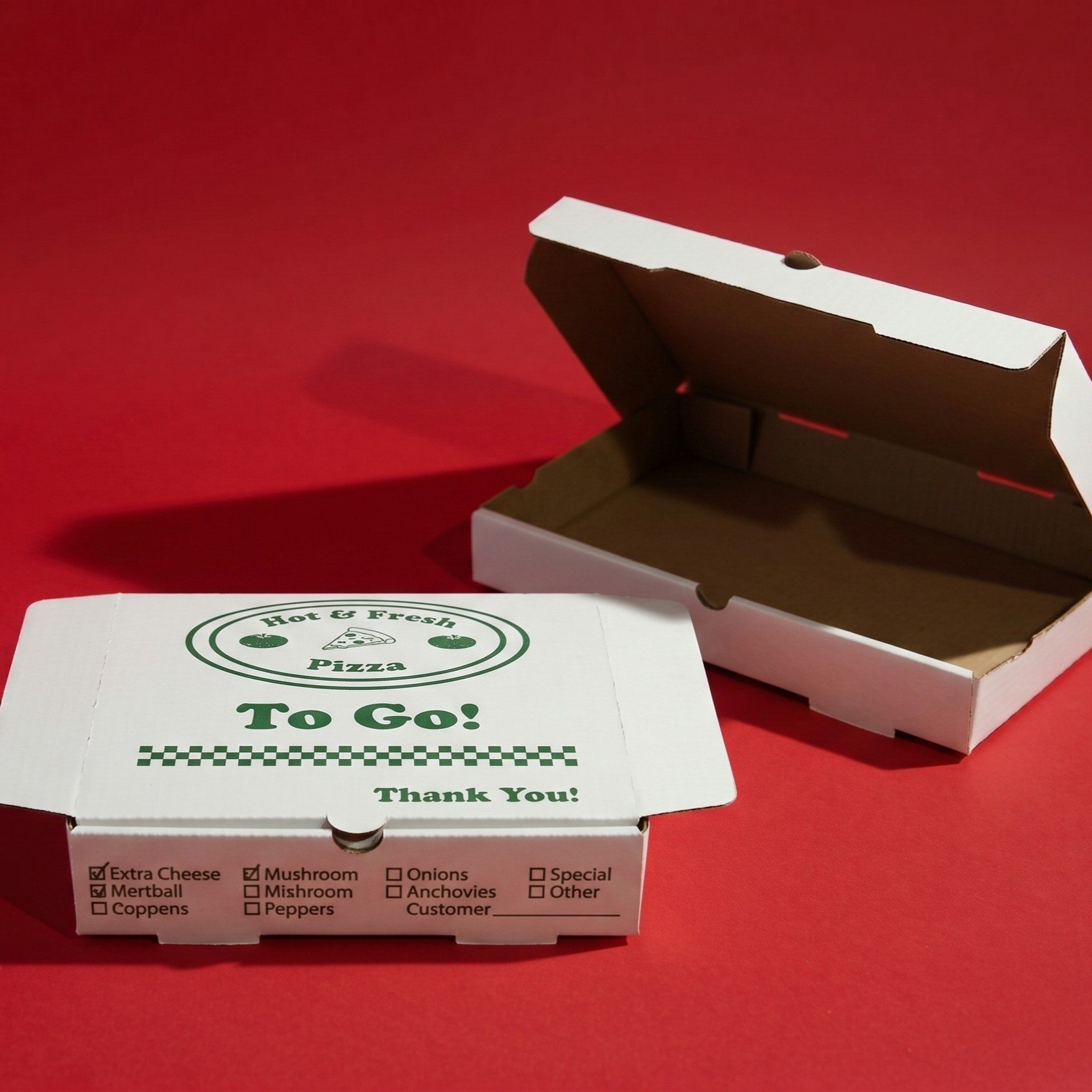 Extra Pizza Box.
